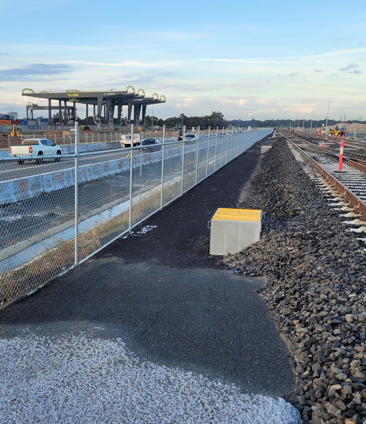 MooreBank Interstate Terminal Fence and Gate Package